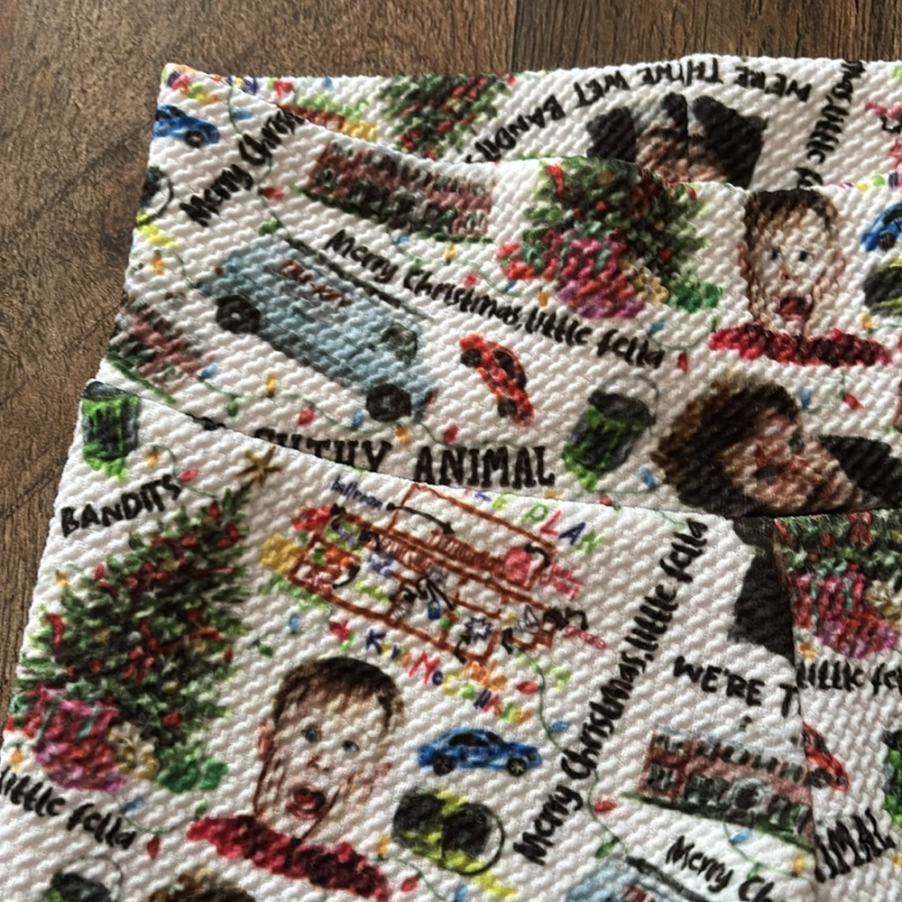 Home Alone Print Handmade Casual Leggings - Picture 5 of 7